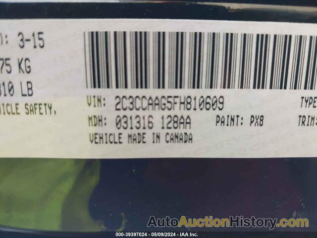 CHRYSLER 300 LIMITED, 2C3CCAAG5FH810609