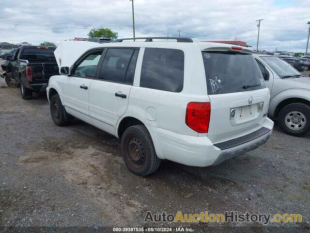 HONDA PILOT EX-L, 2HKYF18524H601037