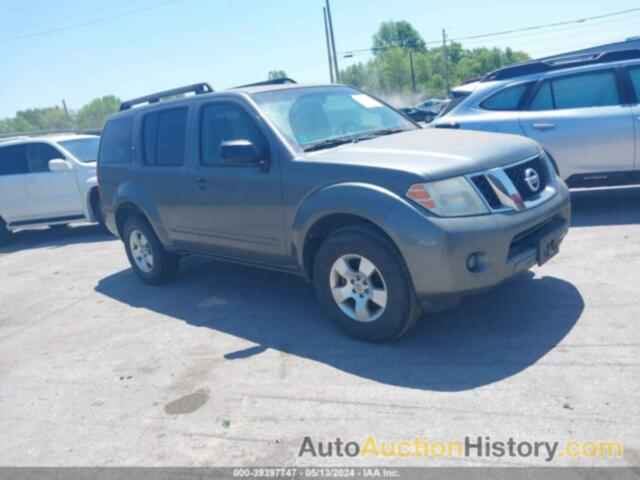 NISSAN PATHFINDER S, 5N1AR18U69C609401