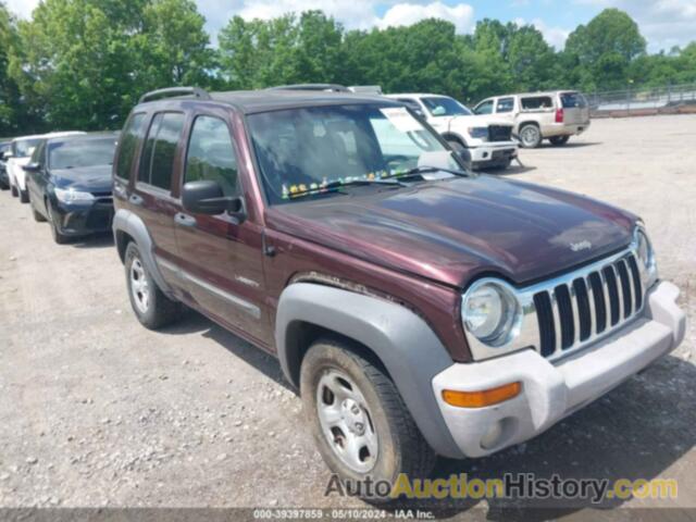 JEEP LIBERTY SPORT, 1J4GK48K74W251066