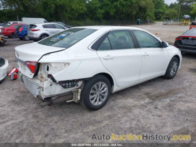 TOYOTA CAMRY LE, 4T4BF1FK7GR537586