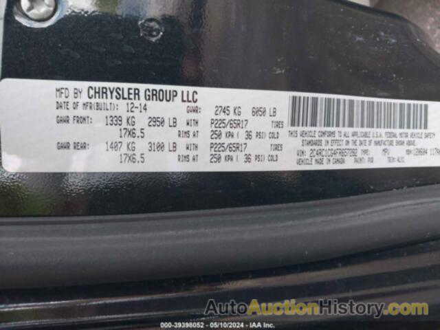 CHRYSLER TOWN & COUNTRY TOURING L, 2C4RC1CG4FR657282