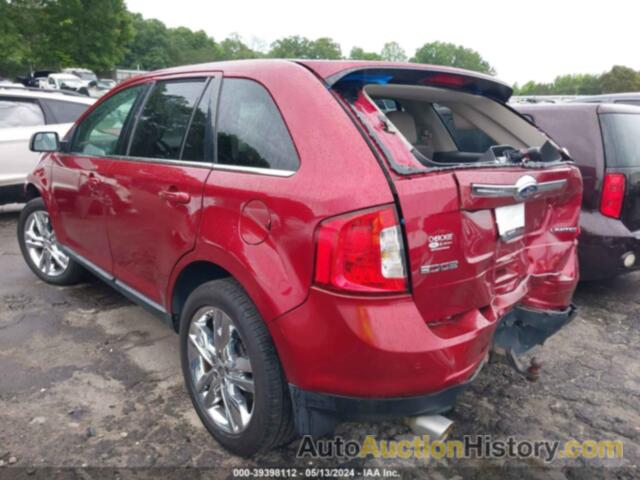 FORD EDGE LIMITED, 2FMDK3KC0EBB34822