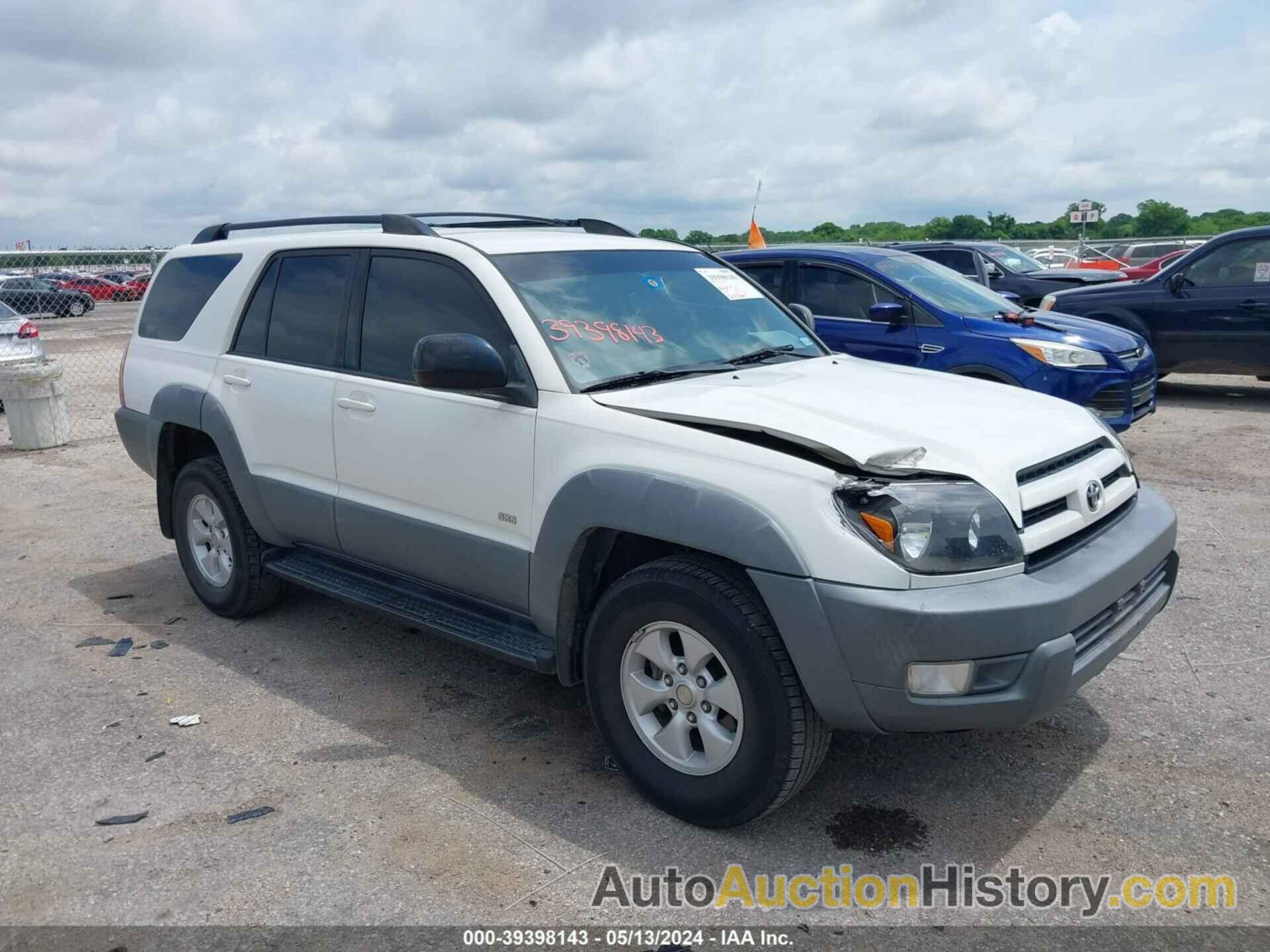 TOYOTA 4RUNNER SR5 V6, JTEZU14R330003470