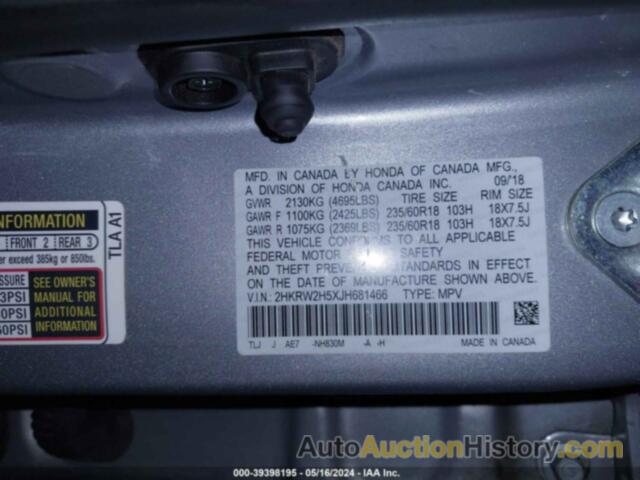 HONDA CR-V EX, 2HKRW2H5XJH681466