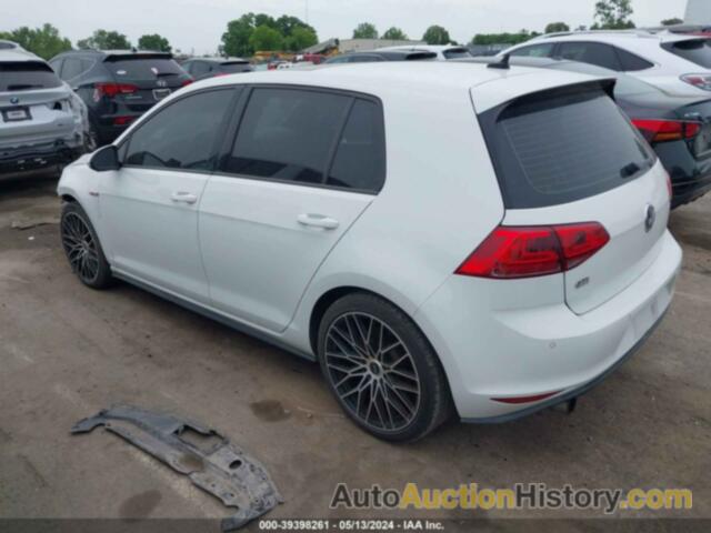 VOLKSWAGEN GTI, 3VW4T7AU5FM062130