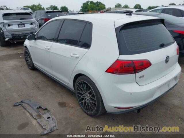 VOLKSWAGEN GTI, 3VW4T7AU5FM062130