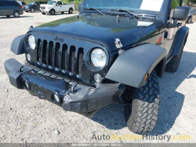 JEEP WRANGLER WILLYS WHEELER, 1C4AJWAG3EL262942