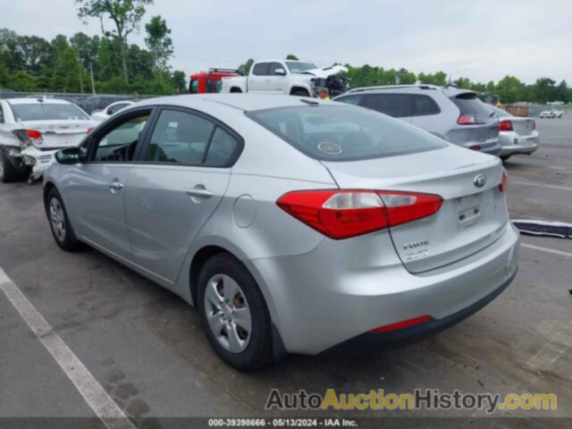 KIA FORTE LX, KNAFK4A69E5241089