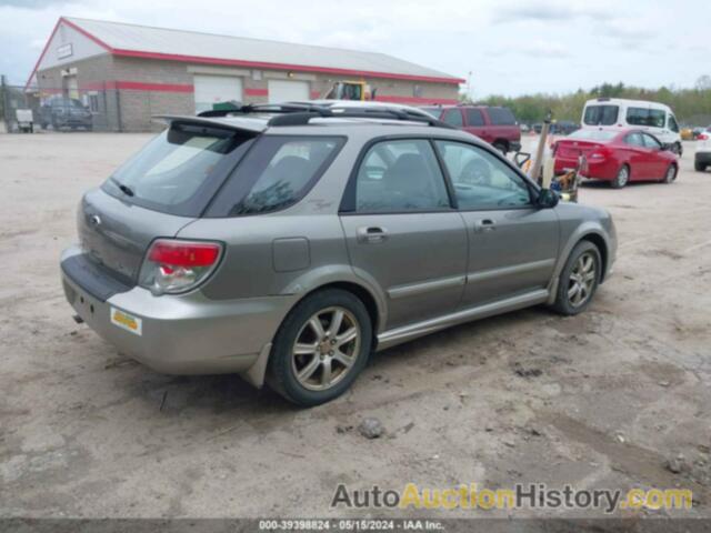 SUBARU IMPREZA OUTBACK SPORT, JF1GG68626H803589