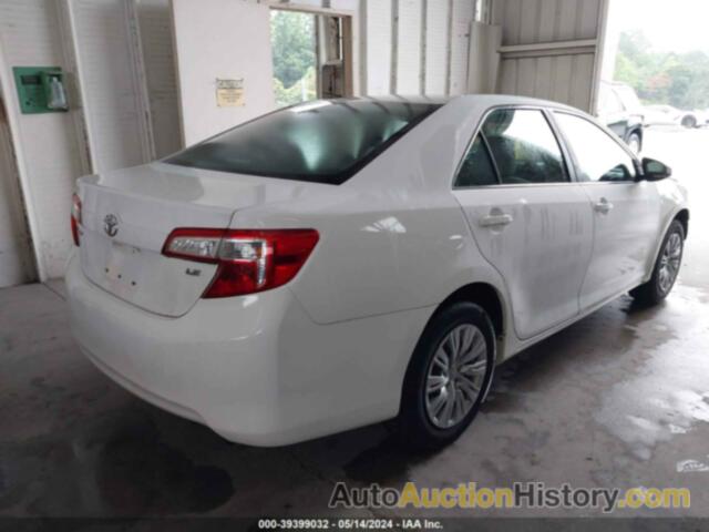 TOYOTA CAMRY LE, 4T1BF1FK4CU548579