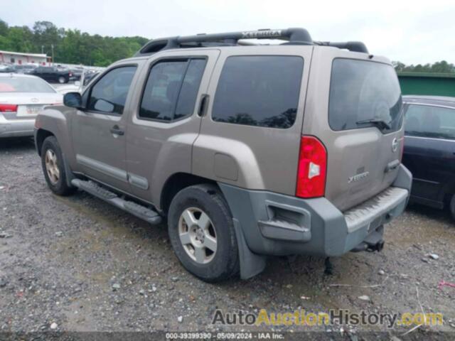 NISSAN XTERRA S, 5N1AN08U87C517838