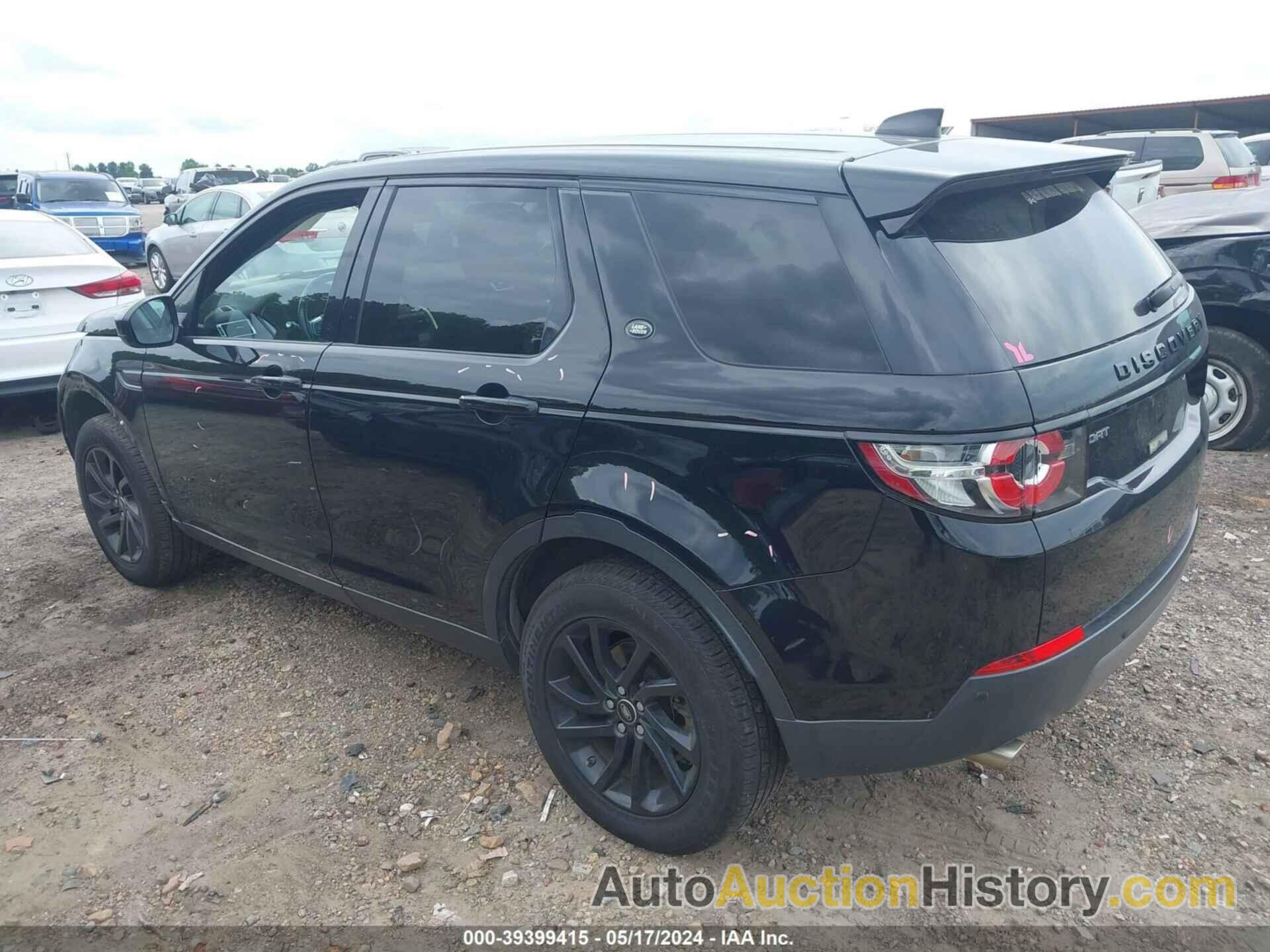 LAND ROVER DISCOVERY SPORT SE, SALCP2BG1HH664487