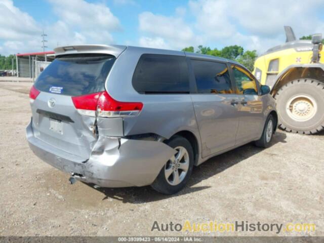 TOYOTA SIENNA LE, 5TDKA3DC7CS014605