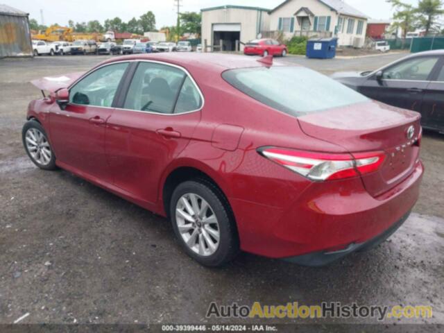 TOYOTA CAMRY L/LE/XLE/SE/XSE, 4T1B11HK1KU250162