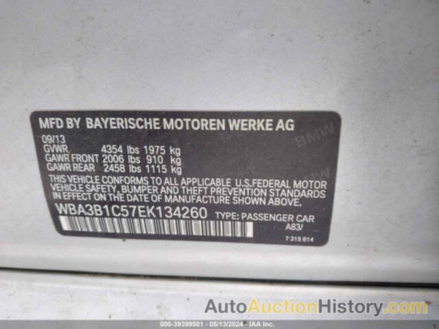 BMW 320I I, WBA3B1C57EK134260