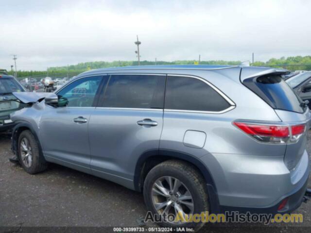 TOYOTA HIGHLANDER XLE, 5TDJKRFH8FS092674