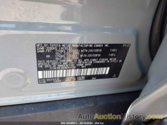 TOYOTA RAV4 XLE PREMIUM, 2T3A1RFV4PW344056