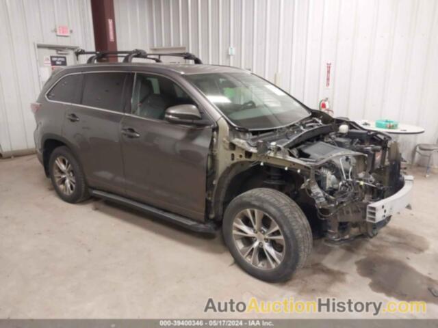 TOYOTA HIGHLANDER XLE V6, 5TDJKRFH9FS164112