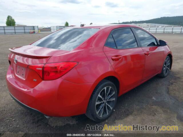 TOYOTA COROLLA SE, 2T1BURHE6JC124198