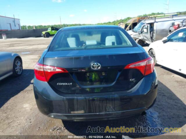 TOYOTA COROLLA LE, 2T1BURHE6JC043458