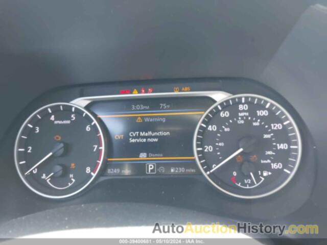 NISSAN SENTRA SV XTRONIC CVT, 3N1AB8CVXRY222586