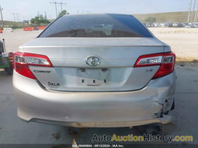 TOYOTA CAMRY SE/LE/XLE, 4T1BF1FK7CU012807