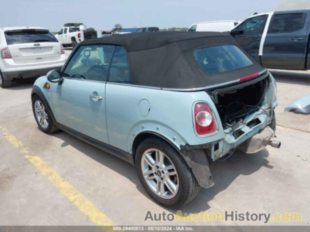 MINI COOPER, WMWZN3C53BT133738