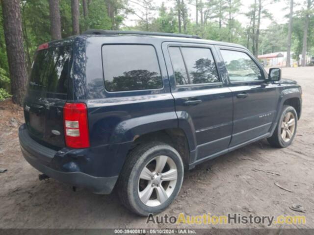 JEEP PATRIOT LATITUDE, 1C4NJRFB2ED664607