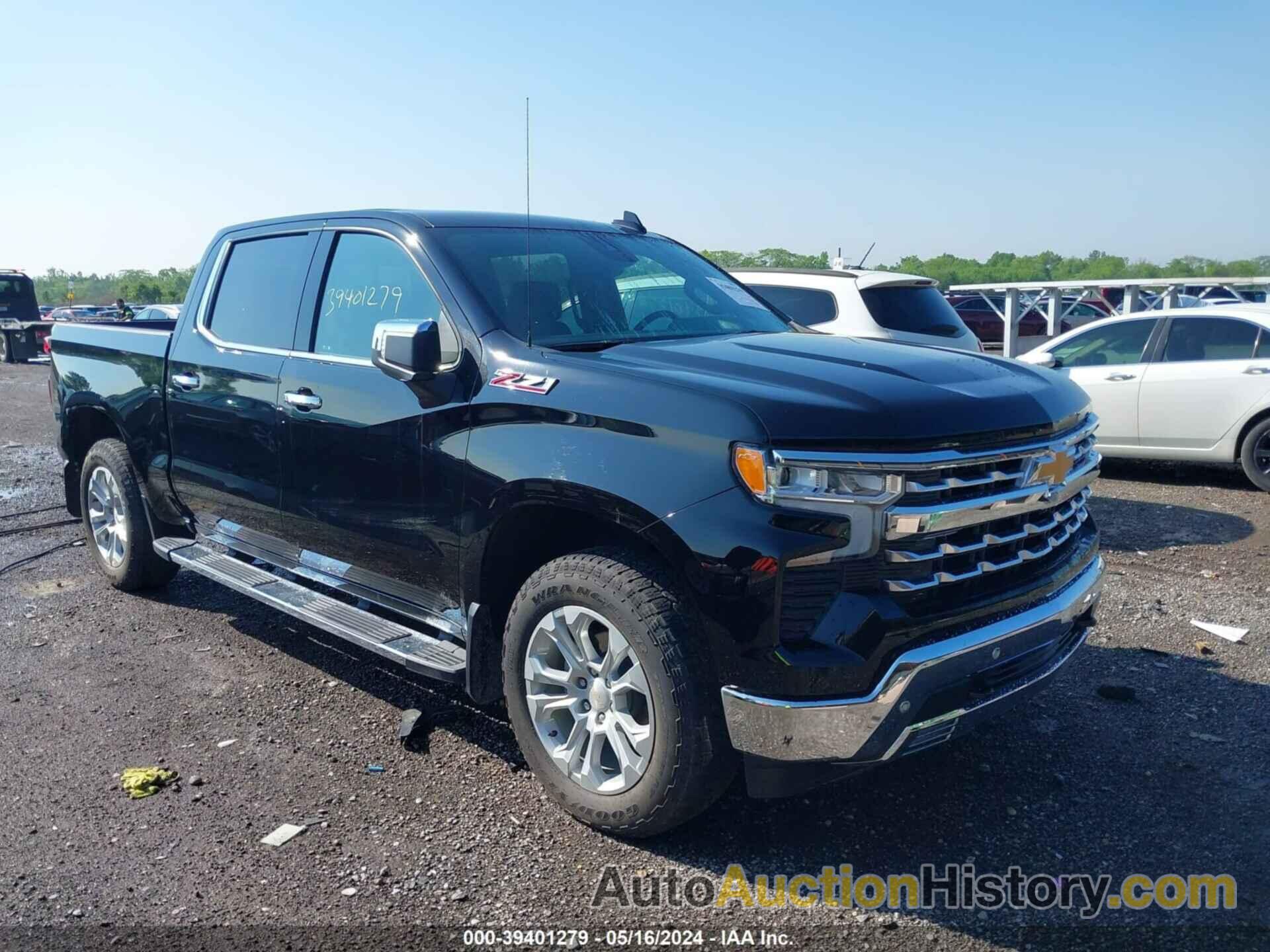 CHEVROLET SILVERADO 1500 4WD  SHORT BED LTZ, 2GCUDGEDXR1152766