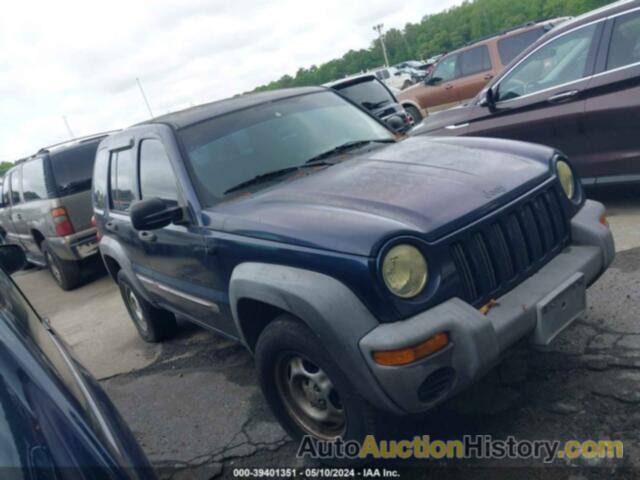 JEEP LIBERTY SPORT, 1J4GK48K02W220593