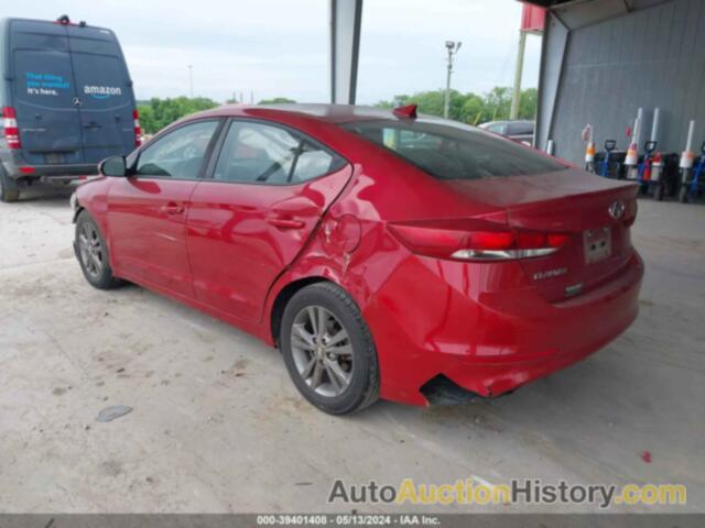 HYUNDAI ELANTRA SEL/VALUE/LIMITED, 5NPD84LF3JH235448