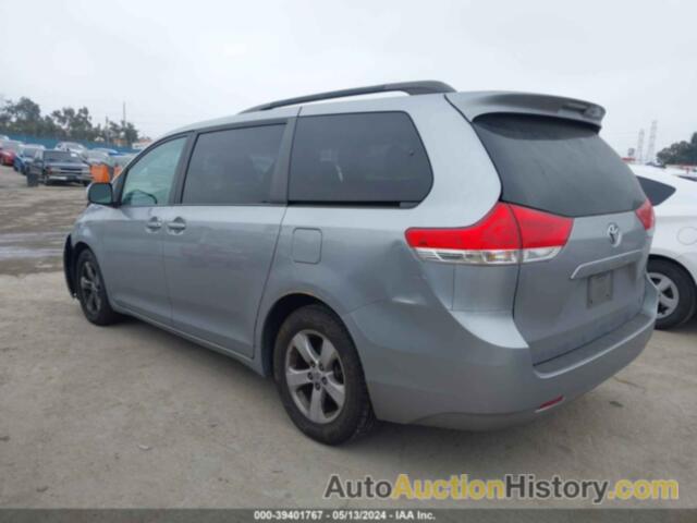 TOYOTA SIENNA LE V6 8 PASSENGER, 5TDKK3DC1DS328068