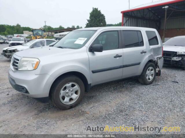 HONDA PILOT LX, 5FNYF3H26FB015153