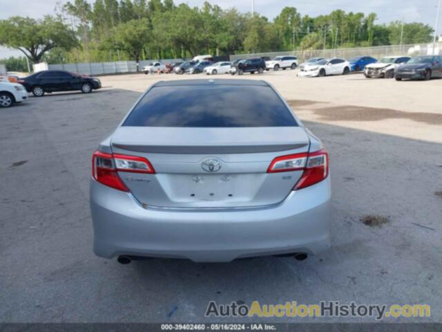 TOYOTA CAMRY SE/XLE, 4T1BK1FK8DU533855