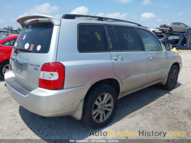 TOYOTA HIGHLANDER HYBRID LIMITED V6, JTEGW21A170021588