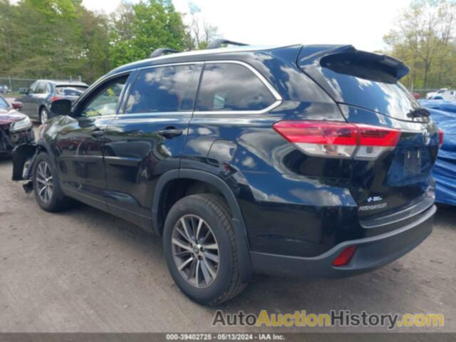 TOYOTA HIGHLANDER XLE, 5TDJZRFH5HS445709