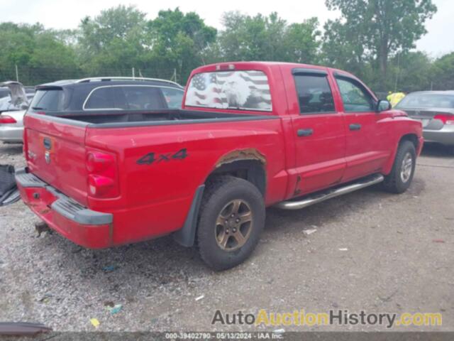 DODGE DAKOTA SLT, 1D7HW48N06S542288