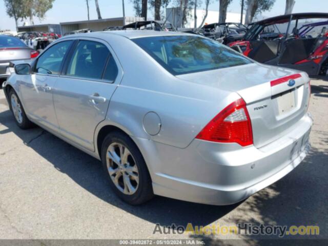 FORD FUSION SE, 3FAHP0HA1CR125241