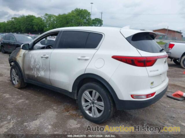 KIA SPORTAGE LX, KNDPMCAC1J7398499