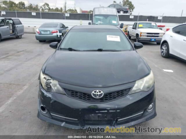 TOYOTA CAMRY SE/LE/XLE, 4T1BF1FK6CUD14771