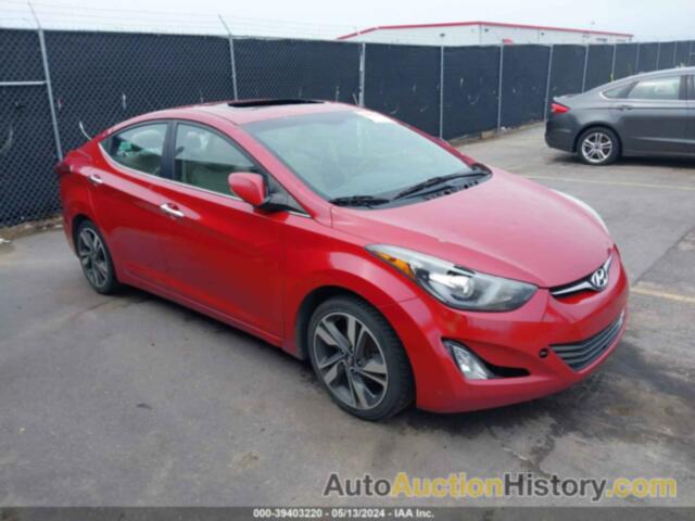 HYUNDAI ELANTRA LIMITED, KMHDH4AE5EU133487