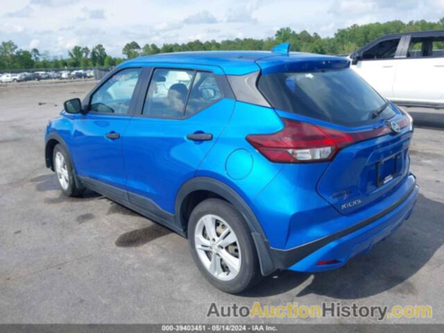 NISSAN KICKS S XTRONIC CVT, 3N1CP5BV6ML484640