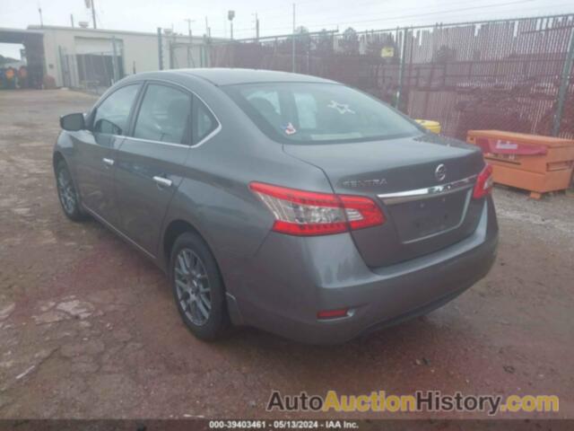 NISSAN SENTRA S, 3N1AB7AP9FY308496