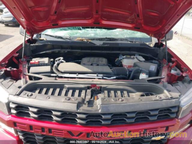 CHEVROLET SILVERADO 1500 4WD  SHORT BED CUSTOM, 1GCPYBEK8MZ276263