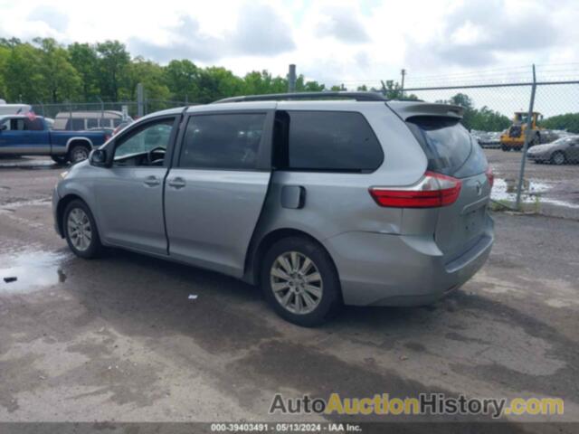 TOYOTA SIENNA LE 7 PASSENGER, 5TDJK3DC5FS118832