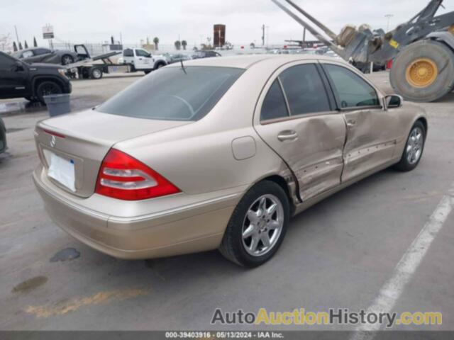 MERCEDES-BENZ C 320, WDBRF64J71F047115