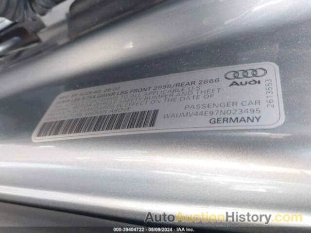 AUDI A8 L 4.2, WAUMV44E97N023495