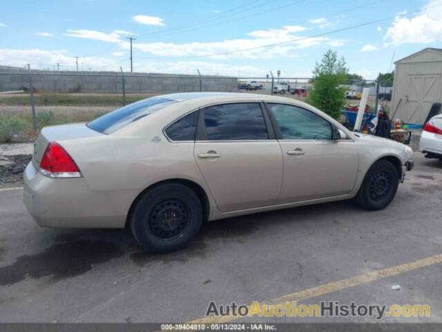 CHEVROLET IMPALA POLICE, 2G1WS583581326708