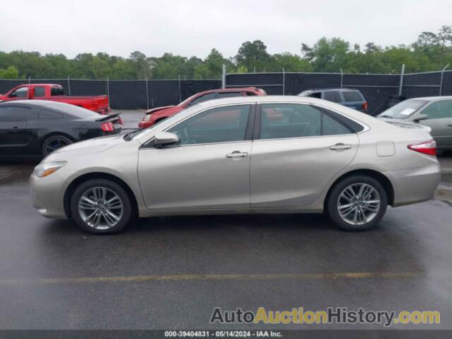 TOYOTA CAMRY SE, 4T1BF1FK7FU083767